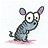 cartoon chinchilla