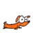 wiener dog dachsund buddy icon