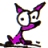 purple cat buddy icon