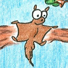 flying squirrel avatar 100 px